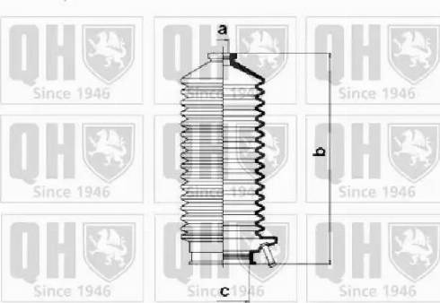 Quinton Hazell QG1232 - Kit soffietto, Sterzo autozon.pro