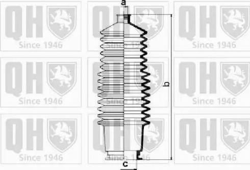 Quinton Hazell QG1271 - Kit soffietto, Sterzo autozon.pro