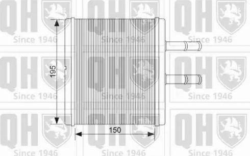 Quinton Hazell QHR2240 - Scambiatore calore, Riscaldamento abitacolo autozon.pro