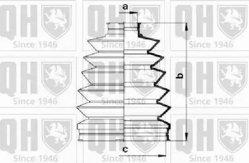 Quinton Hazell QJB900 - Cuffia, Semiasse autozon.pro