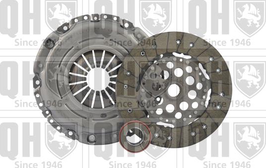 Quinton Hazell QKT2341AF - Kit frizione autozon.pro