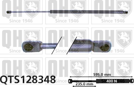 Quinton Hazell QTS128348 - Ammortizatore pneumatico, Cofano bagagli / vano carico autozon.pro