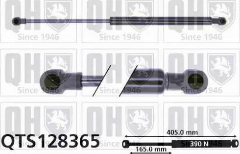 FPS FP 0012 536 - Ammortizatore pneumatico, Cofano bagagli / vano carico autozon.pro