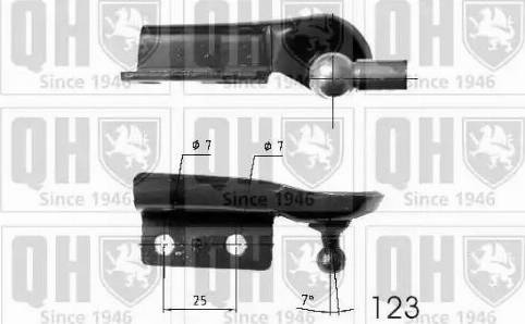 Quinton Hazell QTS840251 - Ammortizatore pneumatico, Cofano bagagli / vano carico autozon.pro