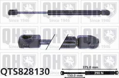 FPS FP 7407 535-A - Ammortizatore pneumatico, Cofano bagagli / vano carico autozon.pro