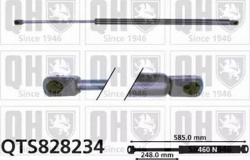 FPS FP 6407 535 - Ammortizatore pneumatico, Cofano bagagli / vano carico autozon.pro