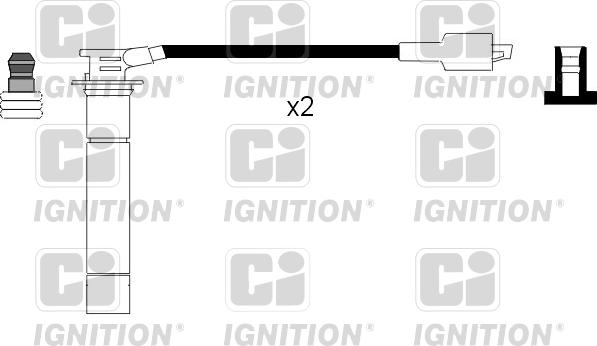 Quinton Hazell XC998 - Kit cavi accensione autozon.pro