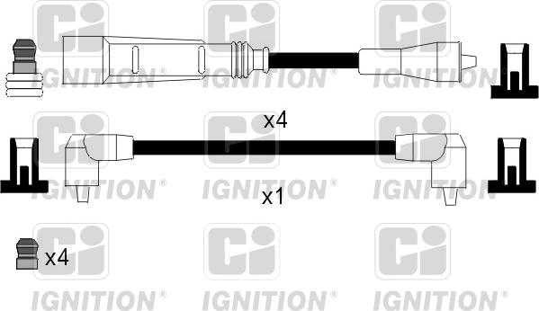 Quinton Hazell XC905 - Kit cavi accensione autozon.pro