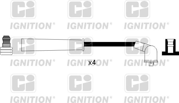 Quinton Hazell XC919 - Kit cavi accensione autozon.pro