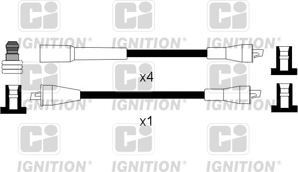 Quinton Hazell XC912 - Kit cavi accensione autozon.pro