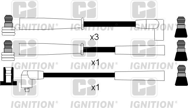 Quinton Hazell XC986 - Kit cavi accensione autozon.pro