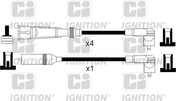 Quinton Hazell XC979 - Kit cavi accensione autozon.pro