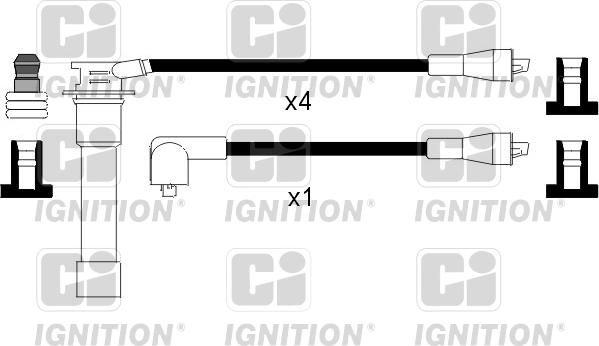 Quinton Hazell XC446 - Kit cavi accensione autozon.pro