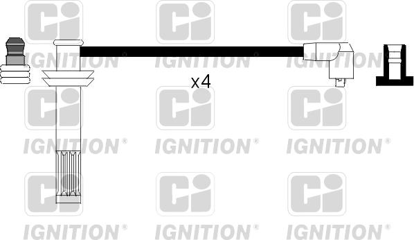 Quinton Hazell XC544 - Kit cavi accensione autozon.pro