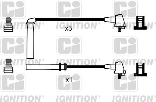 Quinton Hazell XC638 - Kit cavi accensione autozon.pro