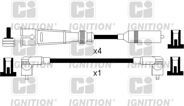 Quinton Hazell XC1093 - Kit cavi accensione autozon.pro