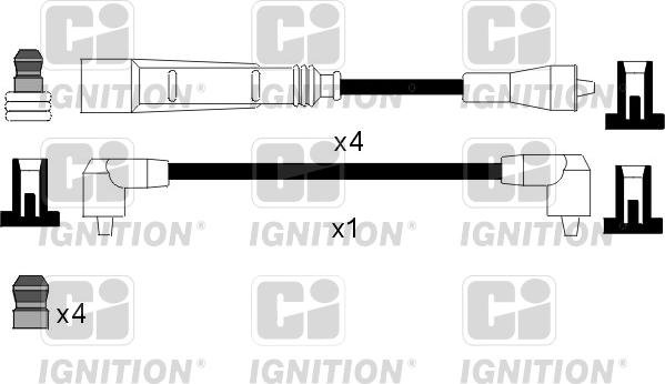 Quinton Hazell XC1063 - Kit cavi accensione autozon.pro