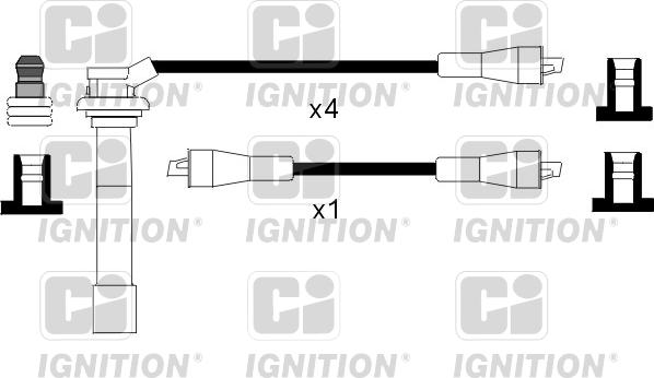 Quinton Hazell XC1018 - Kit cavi accensione autozon.pro