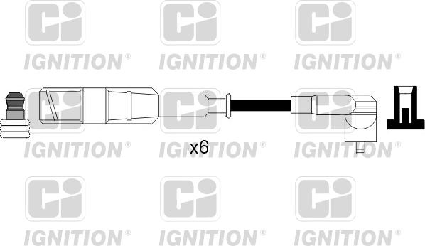 Quinton Hazell XC1088 - Kit cavi accensione autozon.pro