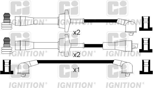 Quinton Hazell XC1029 - Kit cavi accensione autozon.pro