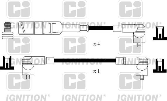 Quinton Hazell XC1198 - Kit cavi accensione autozon.pro