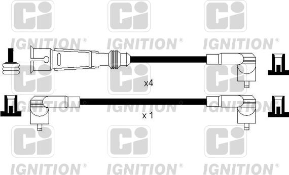 Quinton Hazell XC1145 - Kit cavi accensione autozon.pro