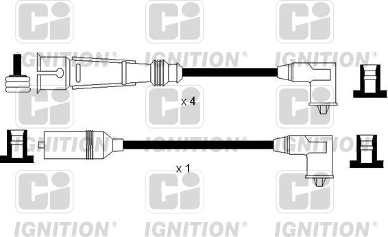 Quinton Hazell XC1160 - Kit cavi accensione autozon.pro