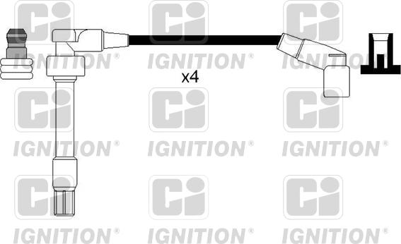 Quinton Hazell XC1125 - Kit cavi accensione autozon.pro