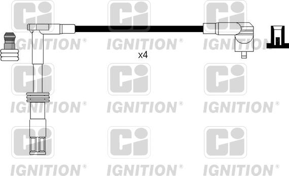 Quinton Hazell XC1121 - Kit cavi accensione autozon.pro