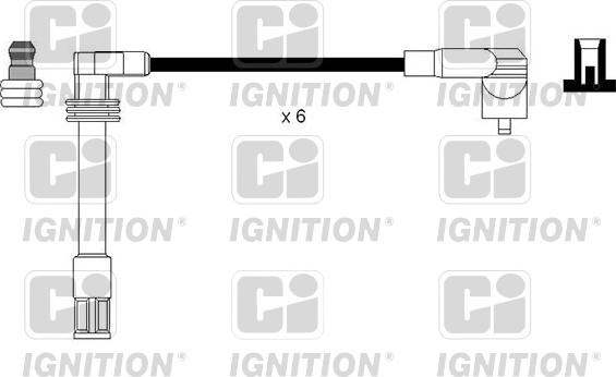 Quinton Hazell XC1122 - Kit cavi accensione autozon.pro