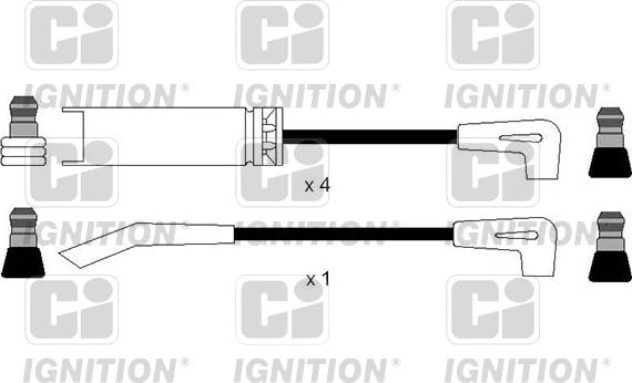 Quinton Hazell XC1127 - Kit cavi accensione autozon.pro