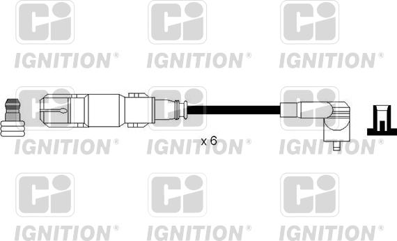 Quinton Hazell XC1203 - Kit cavi accensione autozon.pro