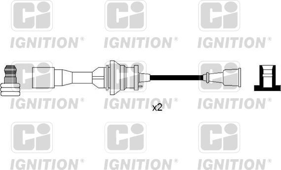 Quinton Hazell XC1215 - Kit cavi accensione autozon.pro