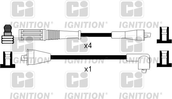 Quinton Hazell XC852 - Kit cavi accensione autozon.pro