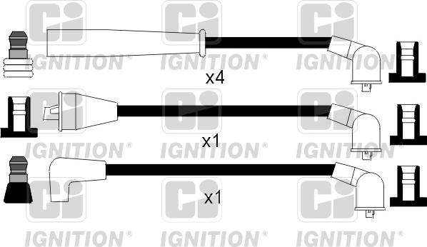 Quinton Hazell XC867 - Kit cavi accensione autozon.pro