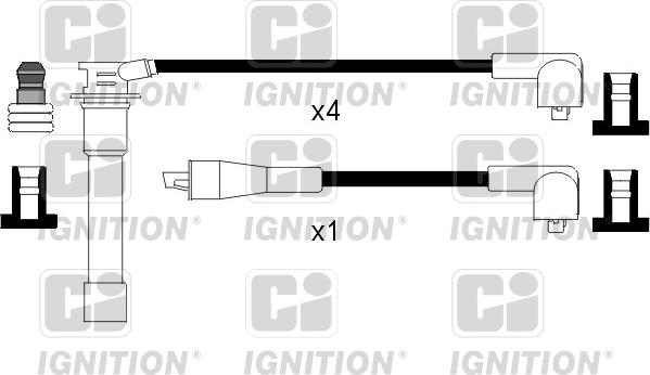 Quinton Hazell XC821 - Kit cavi accensione autozon.pro