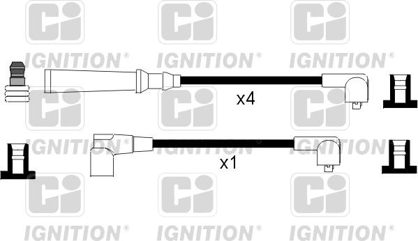 Quinton Hazell XC346 - Kit cavi accensione autozon.pro