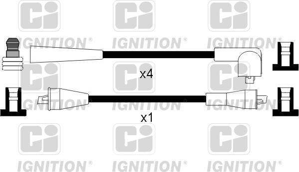 Quinton Hazell XC209 - Kit cavi accensione autozon.pro