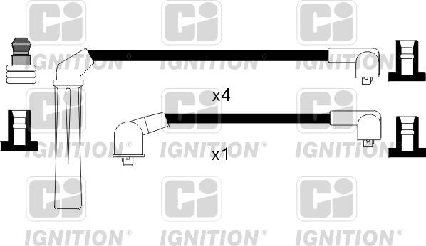 Quinton Hazell XC773 - Kit cavi accensione autozon.pro