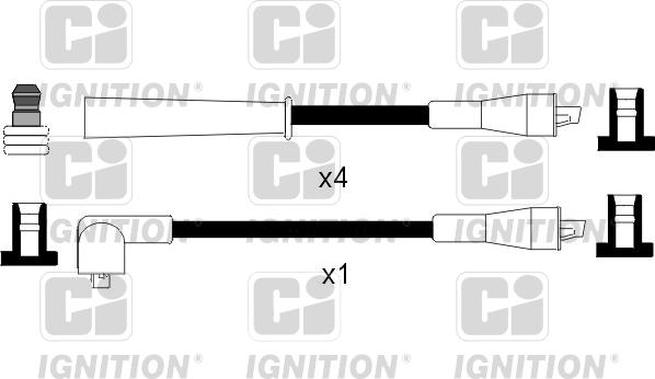 Quinton Hazell XC772 - Kit cavi accensione autozon.pro