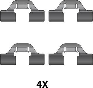 Raicam 12079431 - Kit accessori, Pastiglia freno autozon.pro