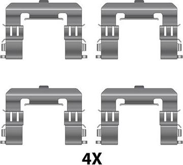 Raicam 12079581 - Kit accessori, Pastiglia freno autozon.pro