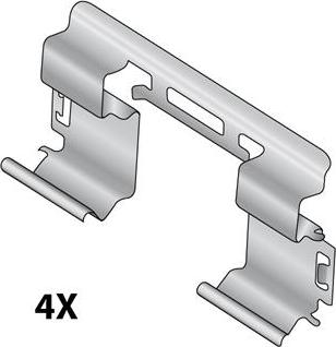 Raicam 12079665 - Kit accessori, Pastiglia freno autozon.pro