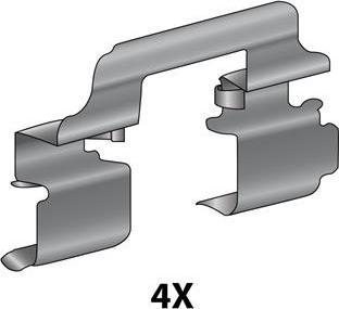 Raicam 12079673 - Kit accessori, Pastiglia freno autozon.pro