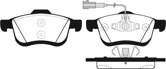 Raicam RA.0943.2 - Kit pastiglie freno, Freno a disco autozon.pro