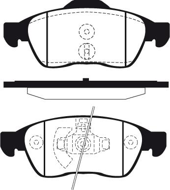 Raicam RA.0942.0 - Kit pastiglie freno, Freno a disco autozon.pro