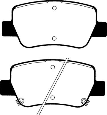 Raicam RA.0954.0 - Kit pastiglie freno, Freno a disco autozon.pro