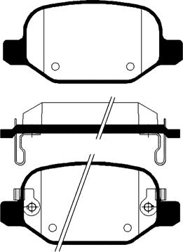 Raicam RA.0958.0 - Kit pastiglie freno, Freno a disco autozon.pro