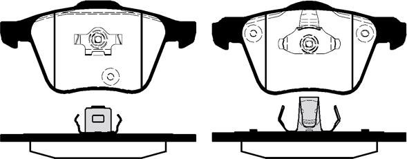 Raicam RA.0936.0 - Kit pastiglie freno, Freno a disco autozon.pro