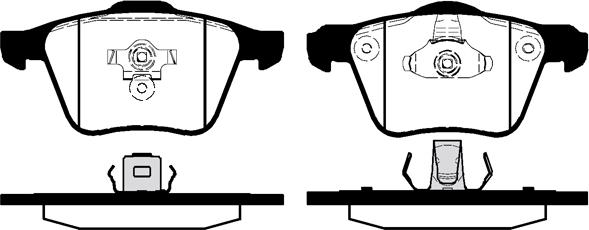 Raicam RA.0938.0 - Kit pastiglie freno, Freno a disco autozon.pro